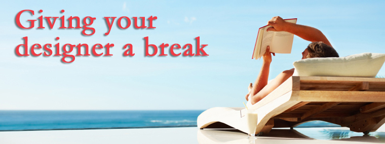 Think gives your designer a break